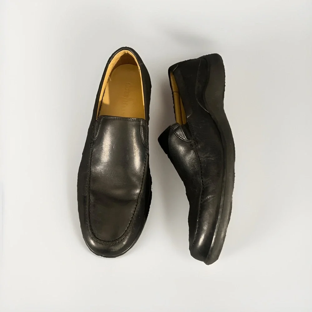 Cole Haan mens shoes Slip-Ons Size 9 Black C12085